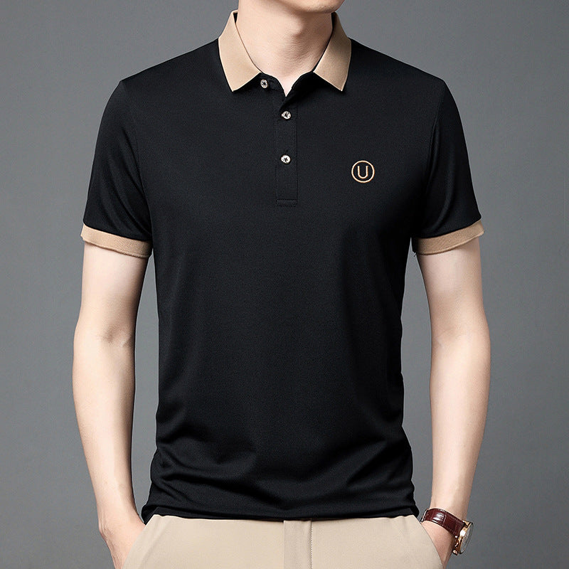 Einfarbiges Kurzarm-Poloshirt | Ideal für den Sommer