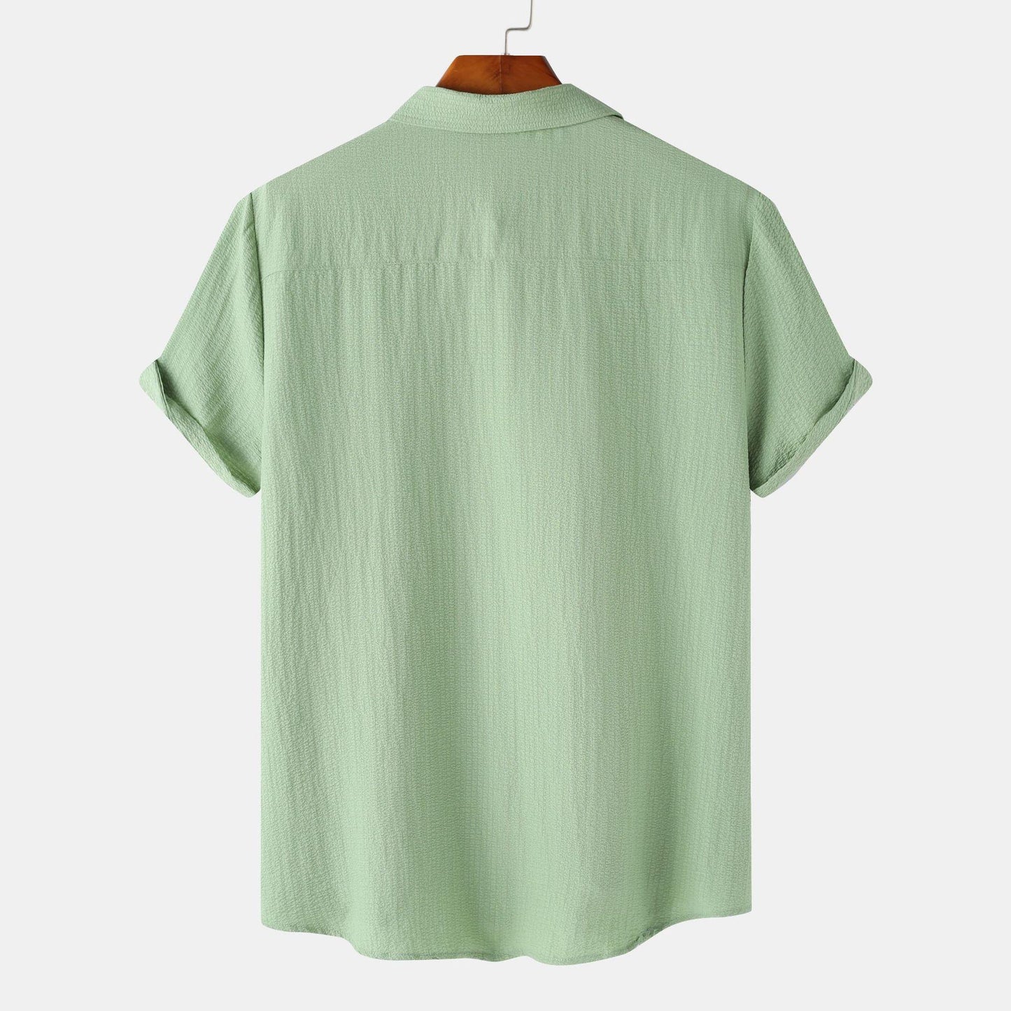 Herren Kurzarm Baumwollmischung Hemd – Ideal für den Sommer