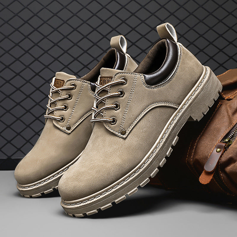 Herren-Arbeitsstiefel mit dicker Sohle und Höhenverstärkung | Ideal für alle Jahreszeiten