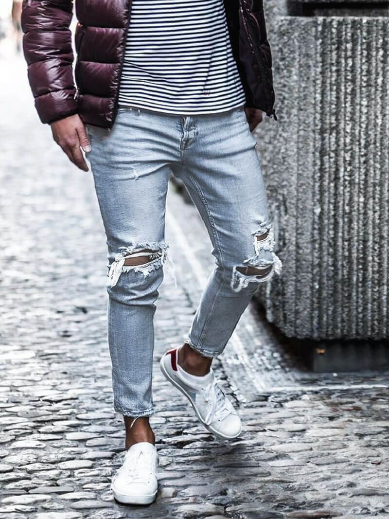 Sommer-Denim-Jeans mit klassischem Schnitt | Ideal für den Sommer