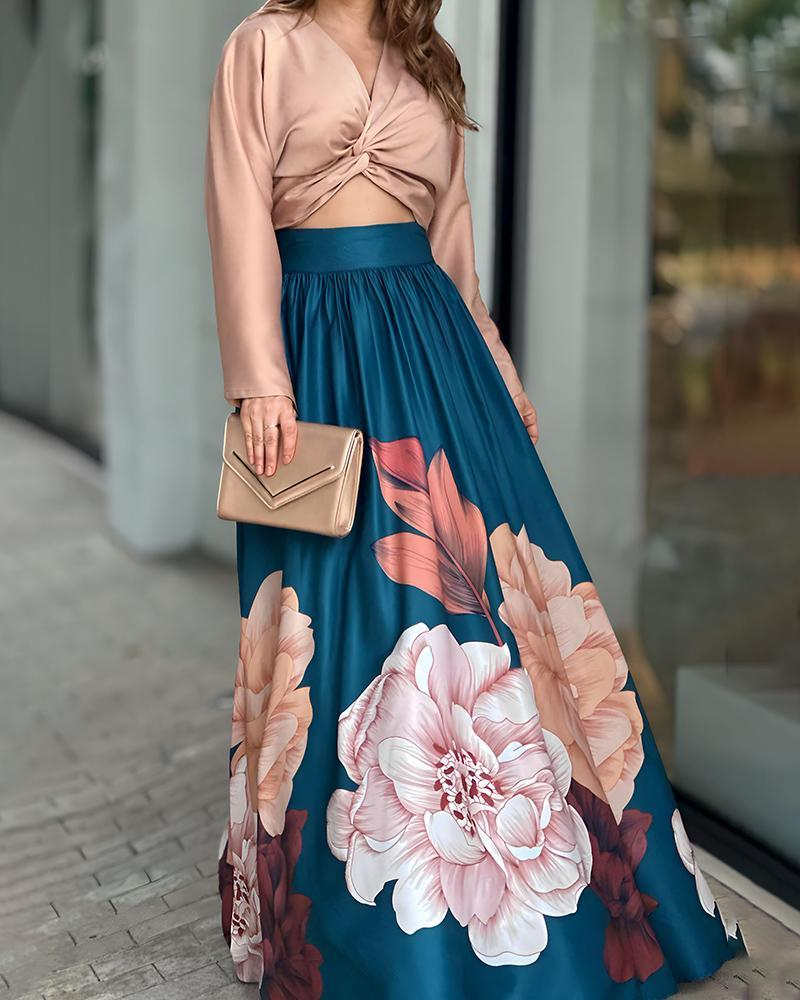 Satin Zweiteiler Set Damen – Elegant für Frühling & Sommer