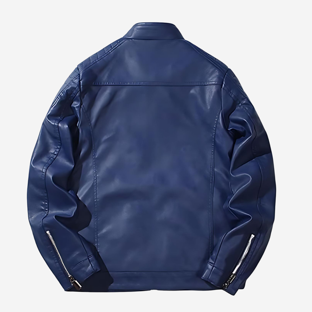 Vintage Herrenjacke mit Reißverschluss – Ideal für Frühling & Herbst