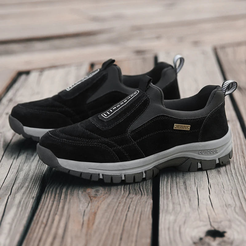 Outdoor Trekking Schuhe mit Robuster Sohle | Ideal für Frühling & Herbst