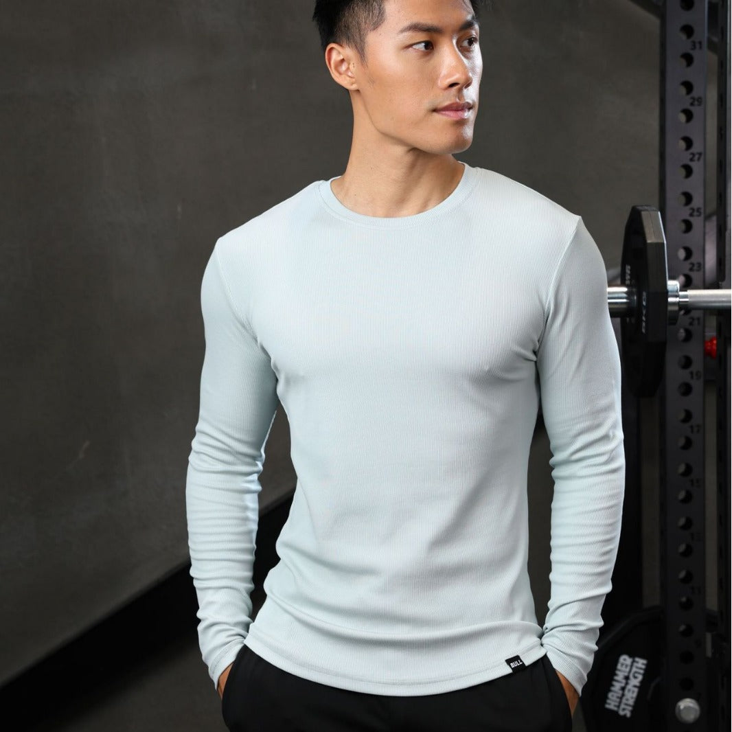 Langarm-Workout-Laufshirt – Ideal für Frühling und Herbst
