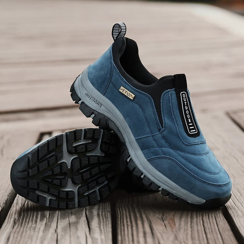 Outdoor Trekking Schuhe mit Robuster Sohle | Ideal für Frühling & Herbst