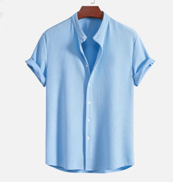 Kurzarm Button-Up Hemd für Männer - Ideal für den Sommer