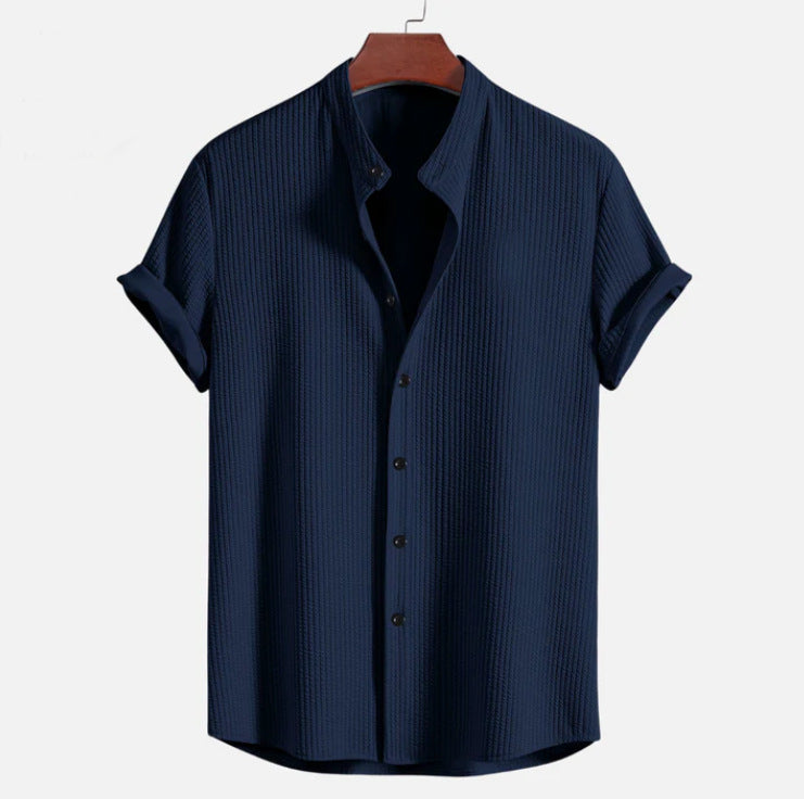 Kurzarm Button-Up Hemd für Männer - Ideal für den Sommer
