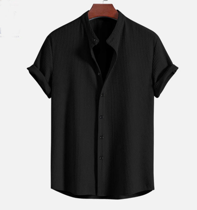 Kurzarm Button-Up Hemd für Männer - Ideal für den Sommer
