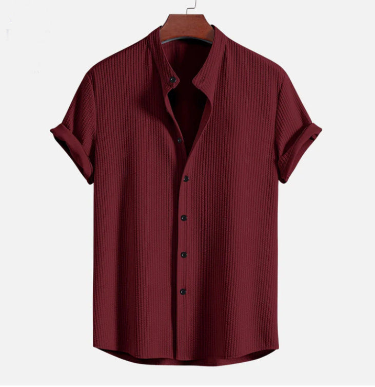 Kurzarm Button-Up Hemd für Männer - Ideal für den Sommer