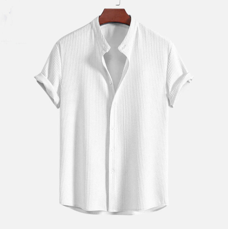 Kurzarm Button-Up Hemd für Männer - Ideal für den Sommer