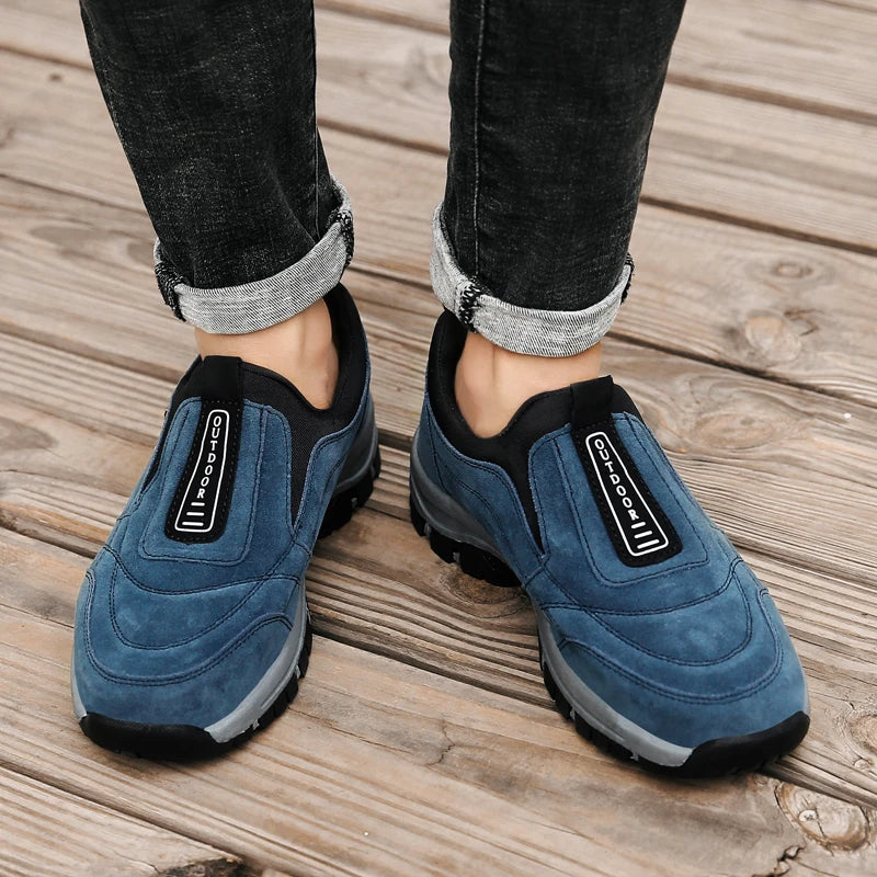 Outdoor Trekking Schuhe mit Robuster Sohle | Ideal für Frühling & Herbst