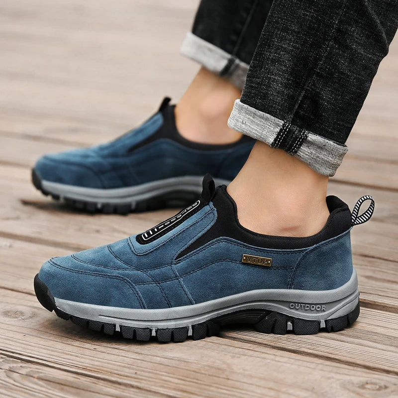 Outdoor Trekking Schuhe mit Robuster Sohle | Ideal für Frühling & Herbst