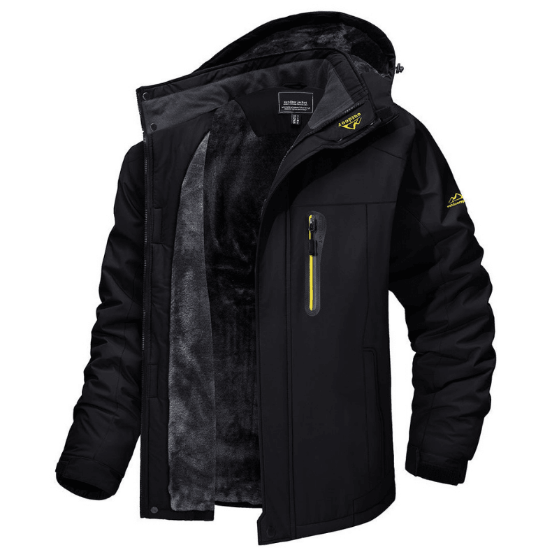 Herren Winterjacke mit Fleece-Futter – Ideal für den Winter