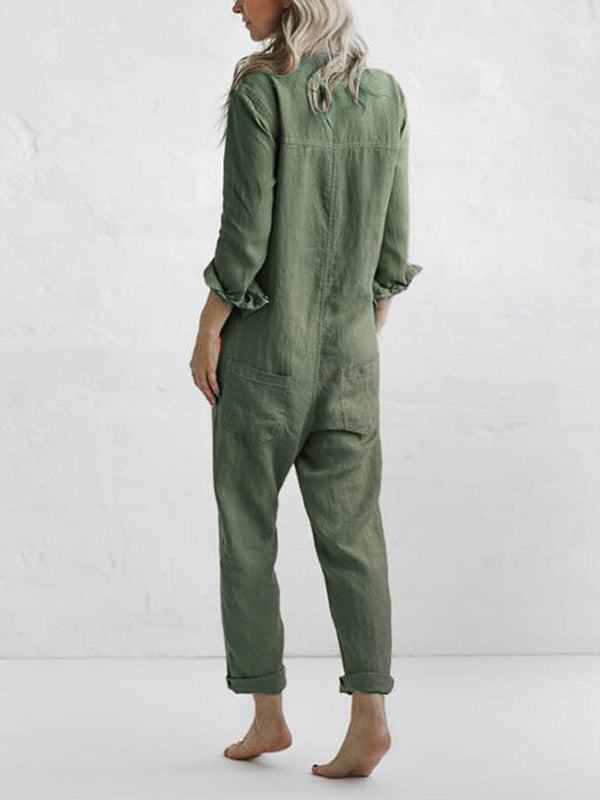 Lockerer Jumpsuit mit weitem Schnitt | Ideal für den Sommer