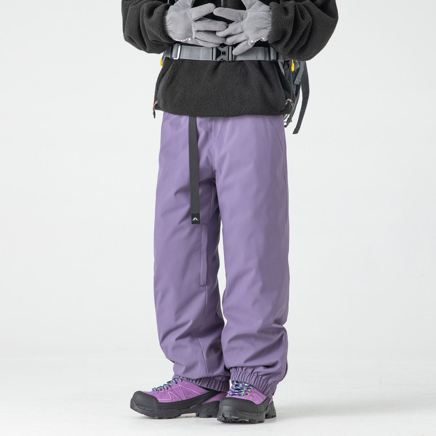 Insulated Ski Pants with Fleece Lining, Windproof Hard Shell and High Velvet Content | Ideal for Winter Sports