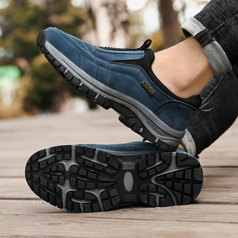 Outdoor Trekking Schuhe mit Robuster Sohle | Ideal für Frühling & Herbst