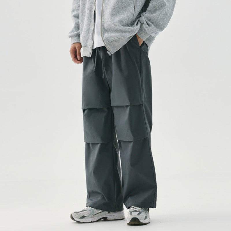 Herren Lockere Gerade Paratrooper-Overalls | Ideal für Frühling und Herbst
