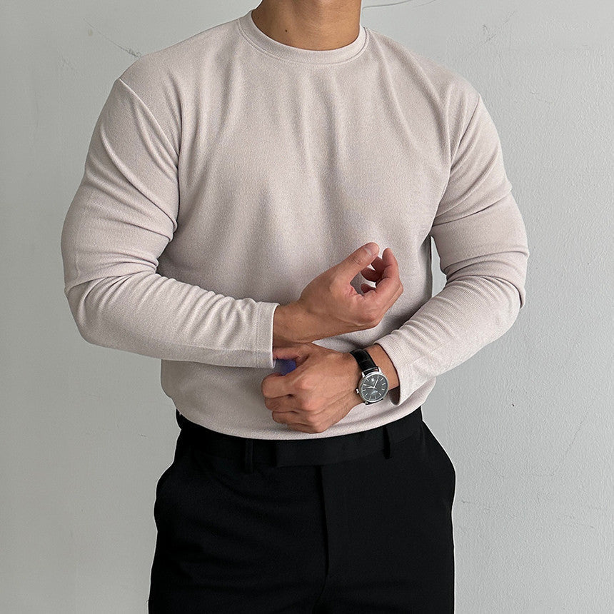 Herren Thermo-Unterhemd aus verdicktem Dralon – Perfekt für Herbst und Winter