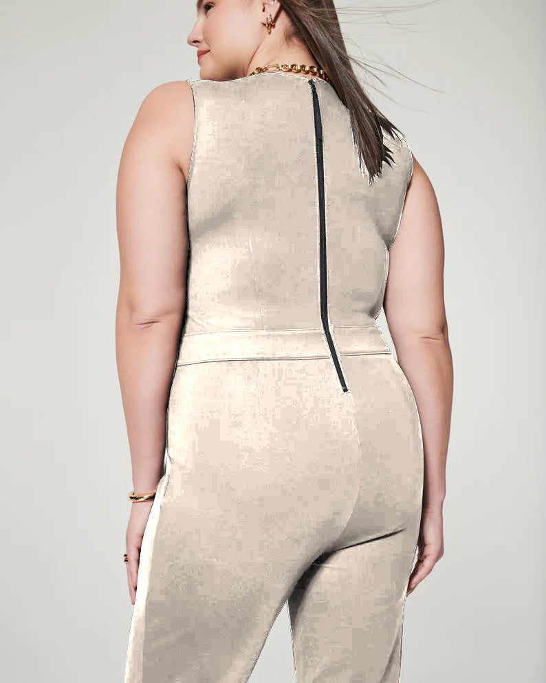 Delaney - Weit geschnittener ärmelloser Jumpsuit