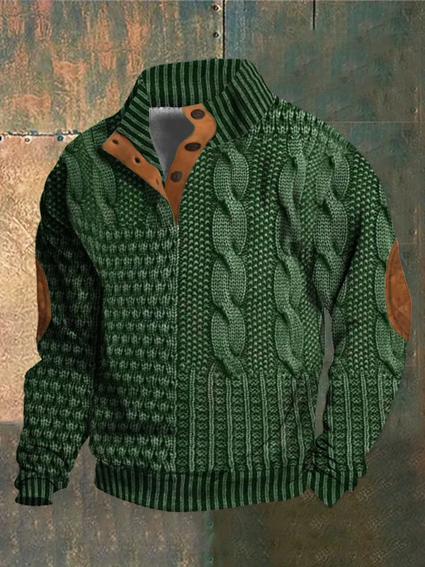 Warmer Strickpullover für Herren I Ideal für Herbst und Winter