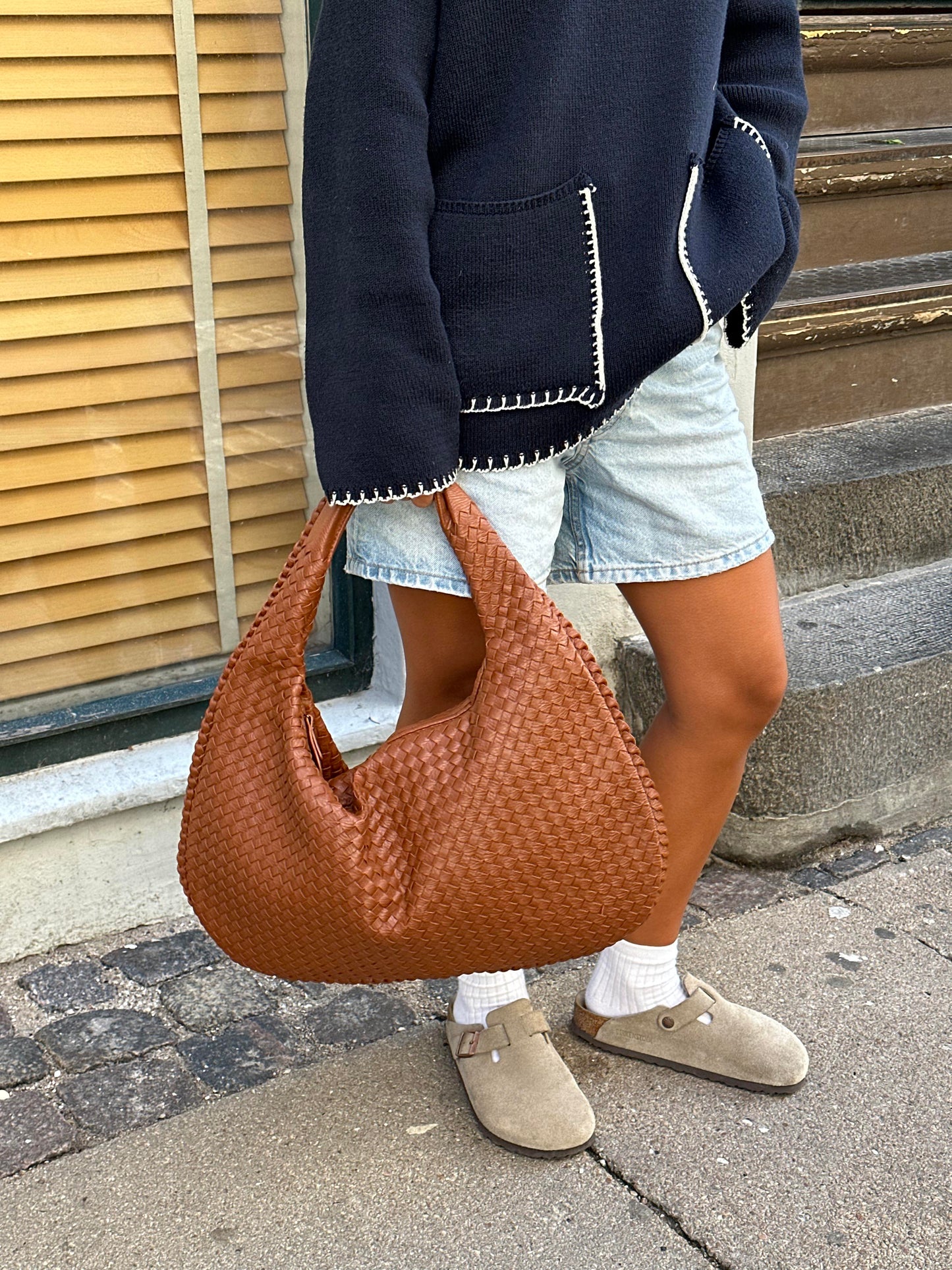 Geräumige Damen Tragetasche mit Reißverschluss | Vielseitig & Sicher | Ideal für den Sommer