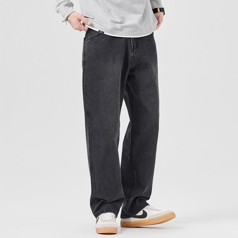 Locker sitzende Jeans mit mittlerer Taille – ideal für Frühling und Herbst