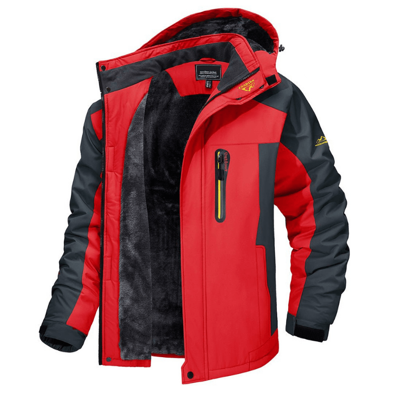 Herren Winterjacke mit Fleece-Futter – Ideal für den Winter