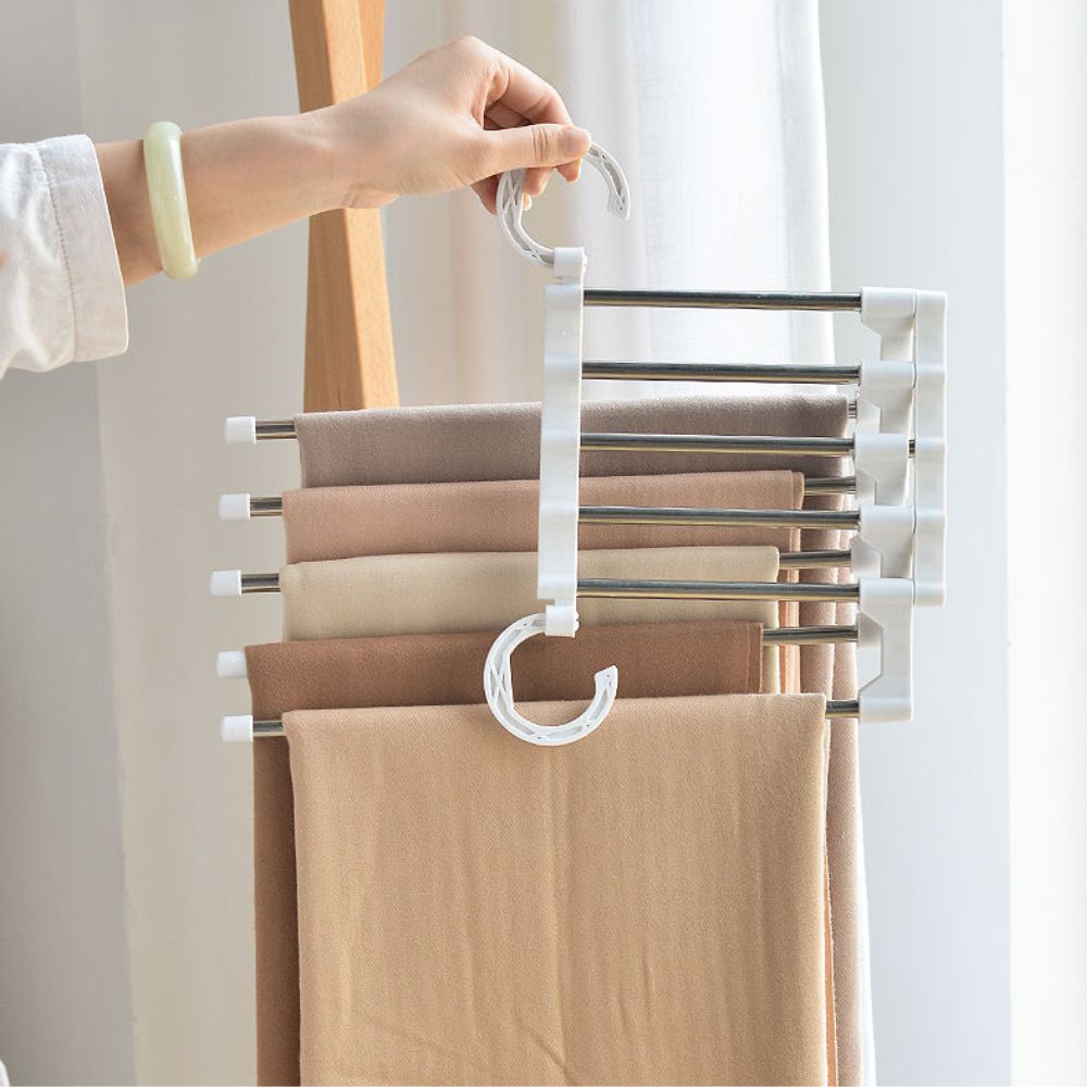 Platzsparender Hosen-Organizer