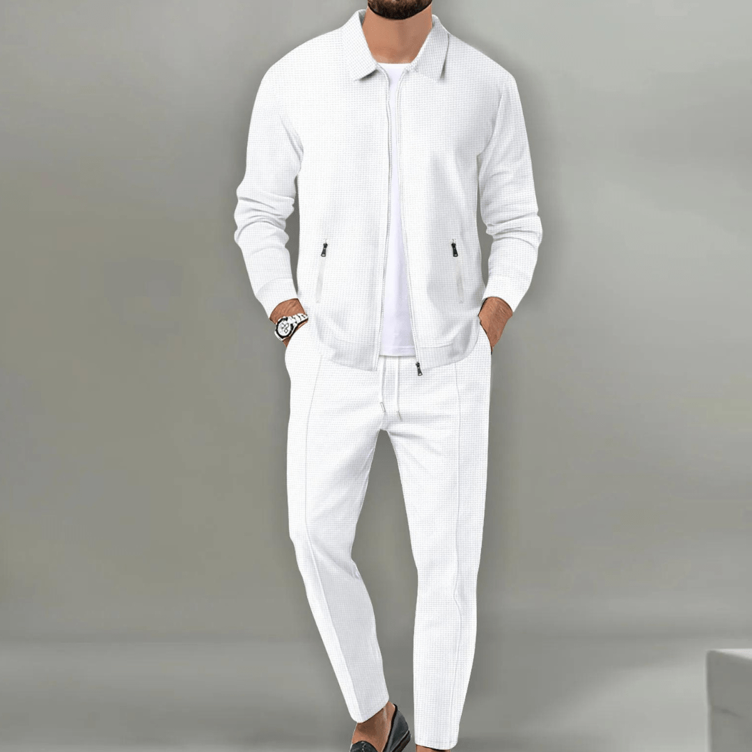 Levy - Lässiges Longsleeve-Set für Männer