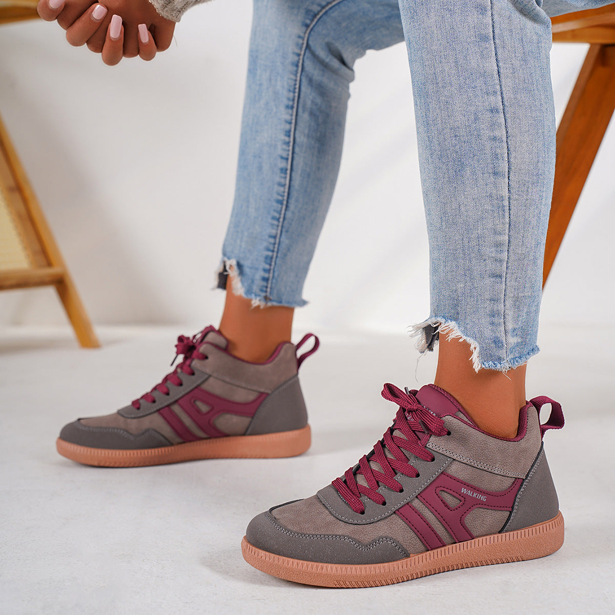 Leichtgewichtige & Atmungsaktive Skateschuhe mit Weicher Sohle | Ideal für Frühling, Sommer und Herbst