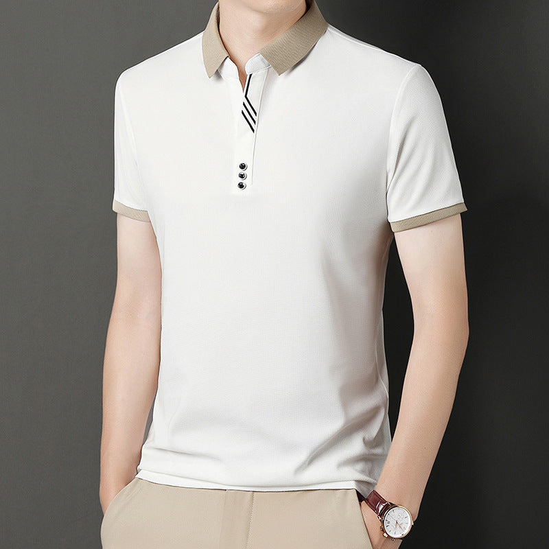 Leichtes Herren-T-Shirt mit kurzen Ärmeln – Ideal für den Sommer