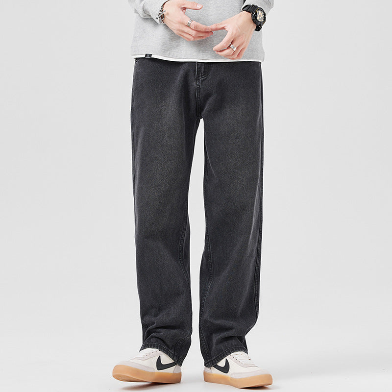 Locker sitzende Jeans mit mittlerer Taille – ideal für Frühling und Herbst