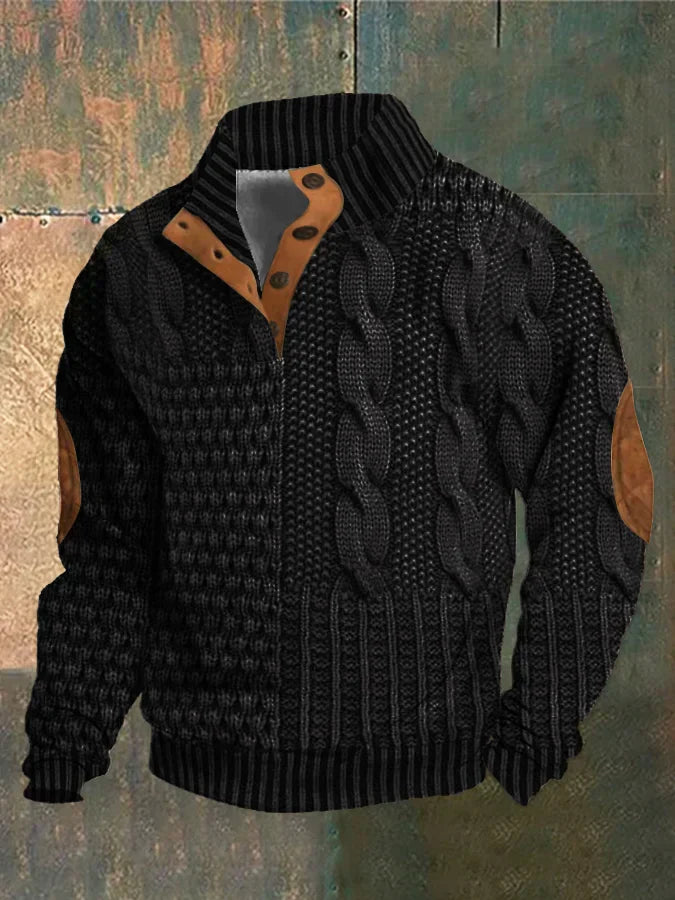 Warmer Strickpullover für Herren I Ideal für Herbst und Winter