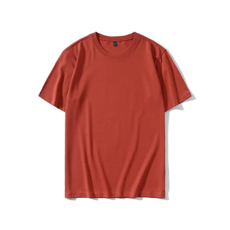 Schweres Kurzarm-Baumwoll-T-Shirt – Ideal für den Sommer