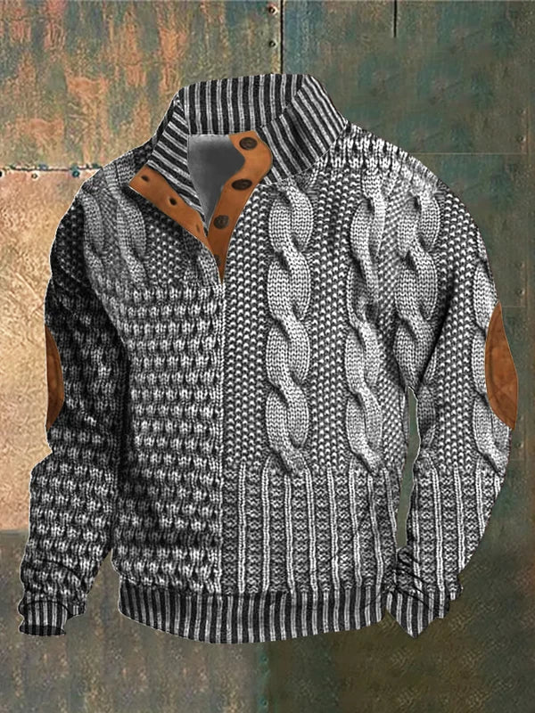 Warmer Strickpullover für Herren I Ideal für Herbst und Winter