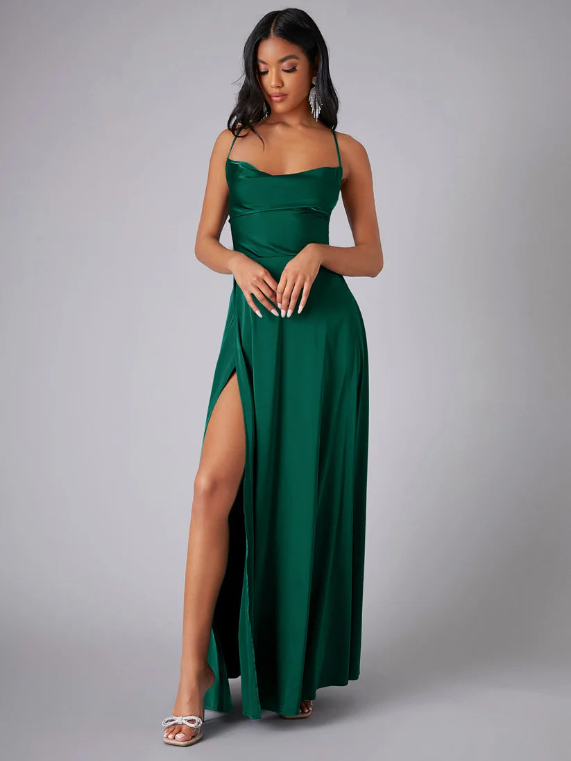 Fließendes Maxikleid mit Rückenfrei-Design | Perfekt für Frühling & Sommer