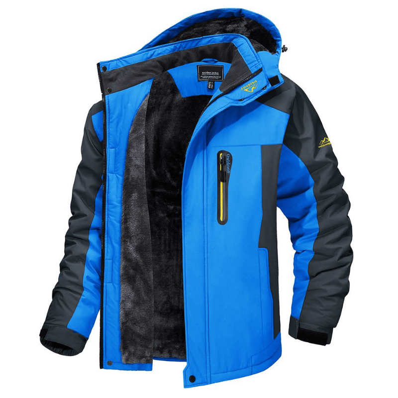 Herren Winterjacke mit Fleece-Futter – Ideal für den Winter