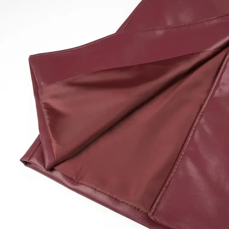Lange Damenjacke mit Schnürdetails | Ideal für Herbst & Winter