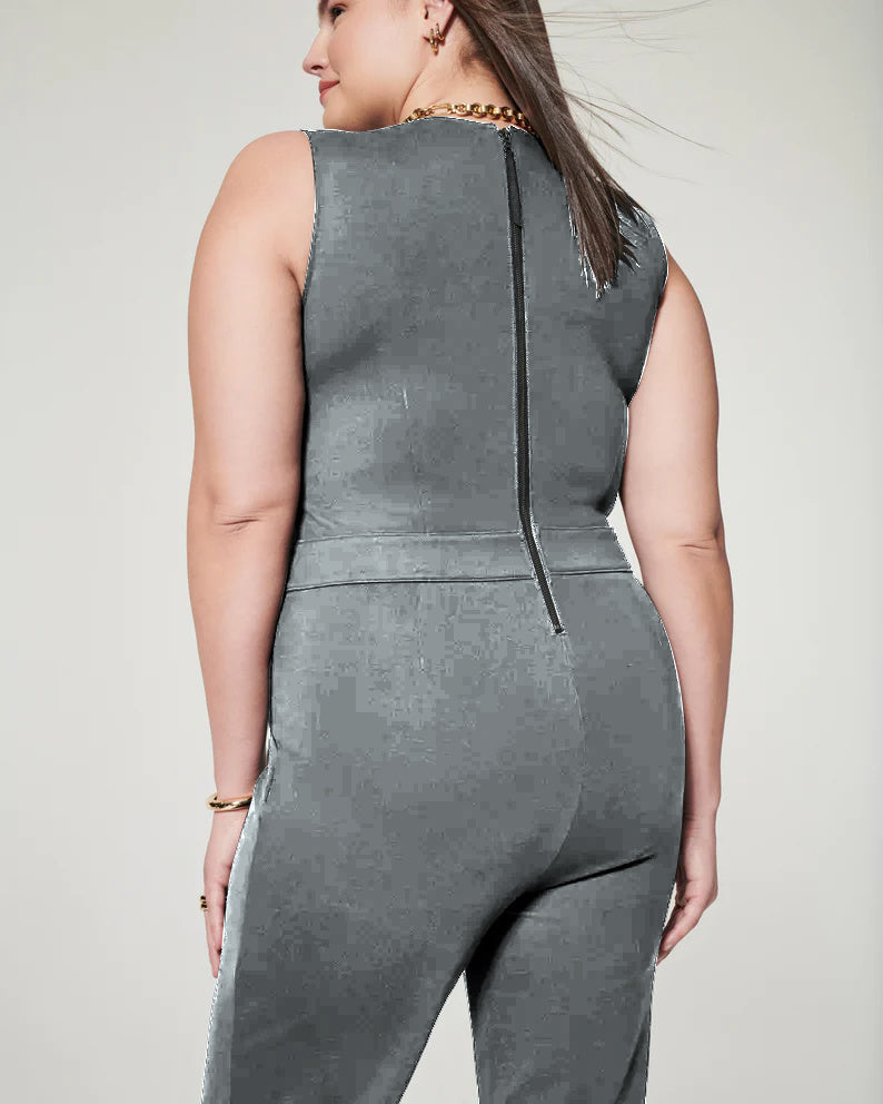 Delaney - Weit geschnittener ärmelloser Jumpsuit