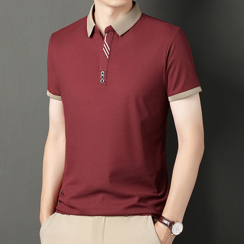 Leichtes Herren-T-Shirt mit kurzen Ärmeln – Ideal für den Sommer