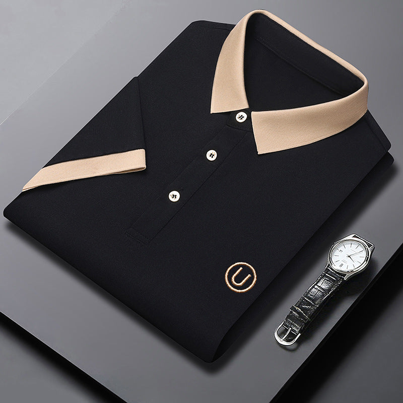 Einfarbiges Kurzarm-Poloshirt | Ideal für den Sommer