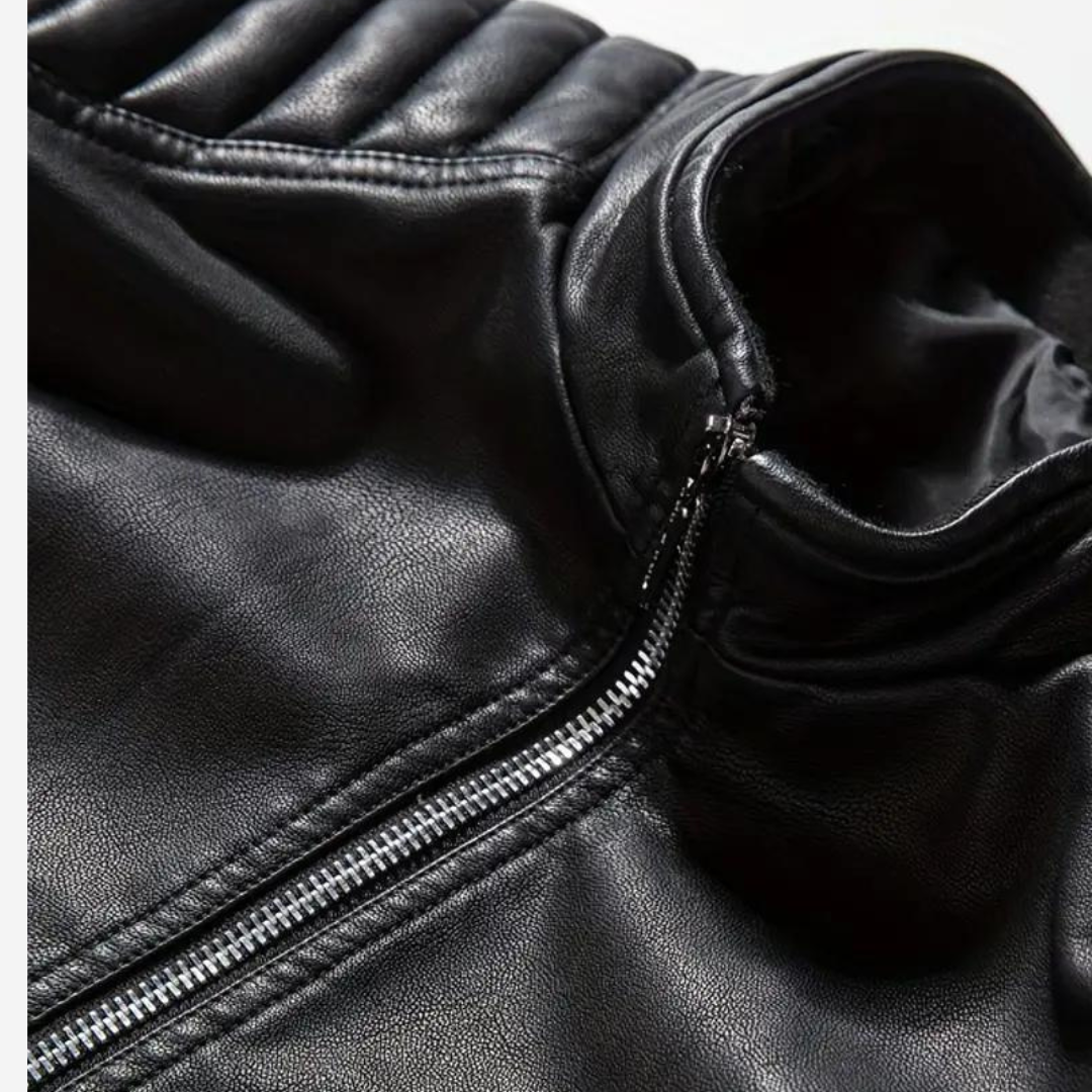 Vintage Herrenjacke mit Reißverschluss – Ideal für Frühling & Herbst