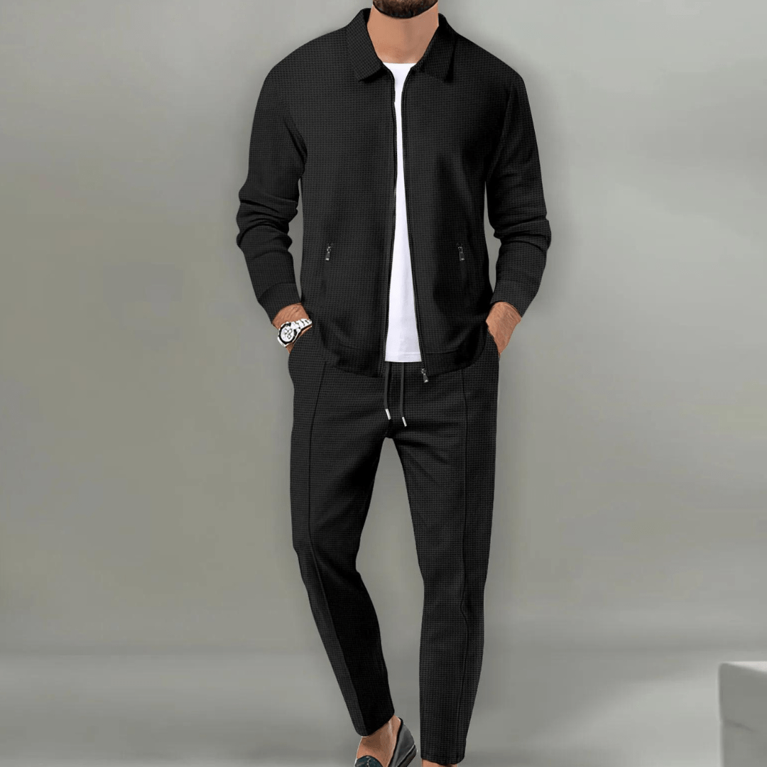 Levy - Lässiges Longsleeve-Set für Männer