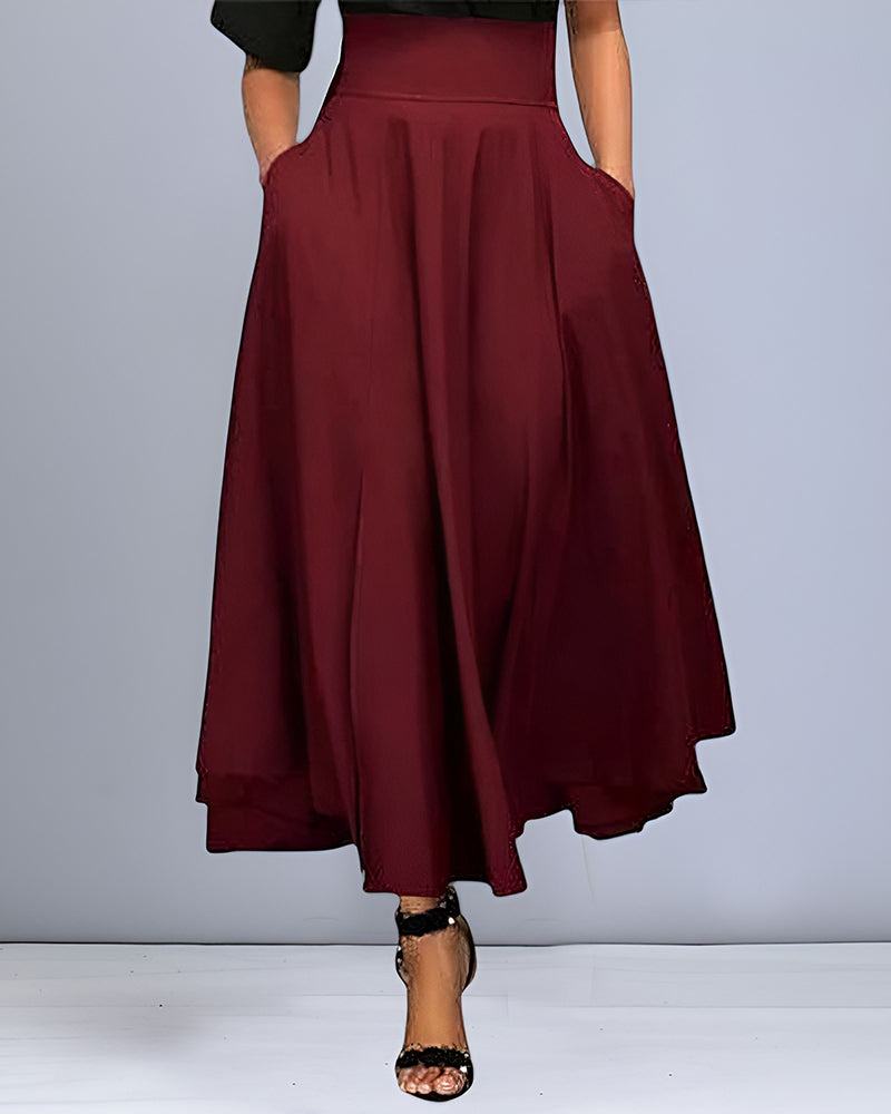 Eleganter Midirock | Ideal für Herbst und Frühling