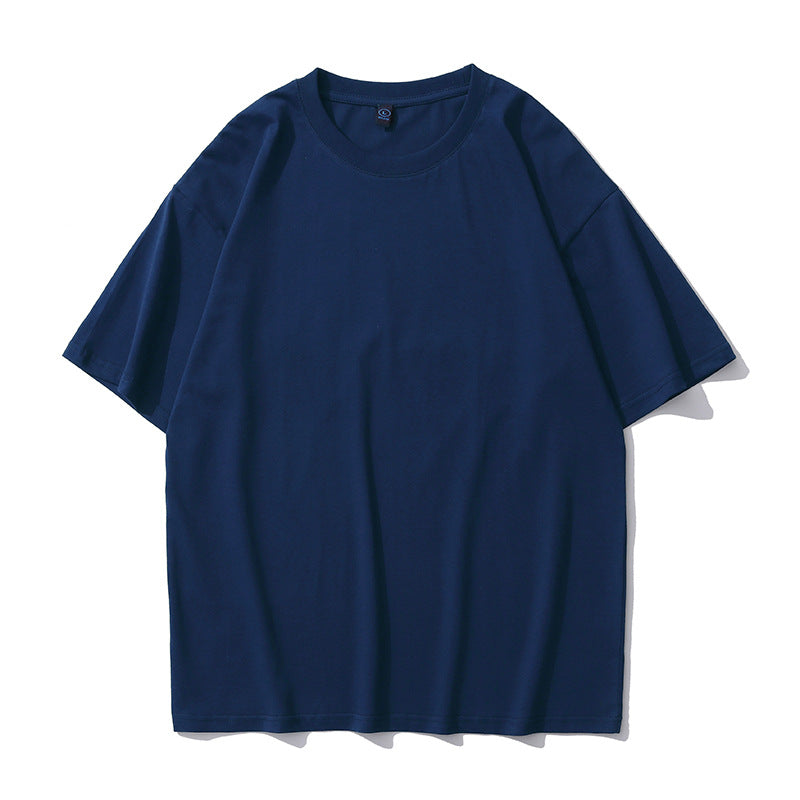Schweres Kurzarm-Baumwoll-T-Shirt – Ideal für den Sommer