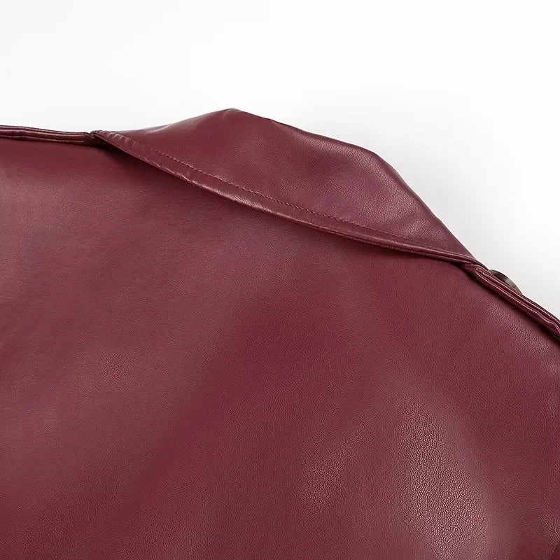 Lange Damenjacke mit Schnürdetails | Ideal für Herbst & Winter