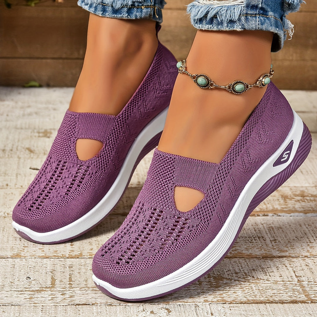 Bequeme Schuhe mit Dämpfung - Rutschfest, atmungsaktiv, leicht - Ideal für Frühling & Sommer