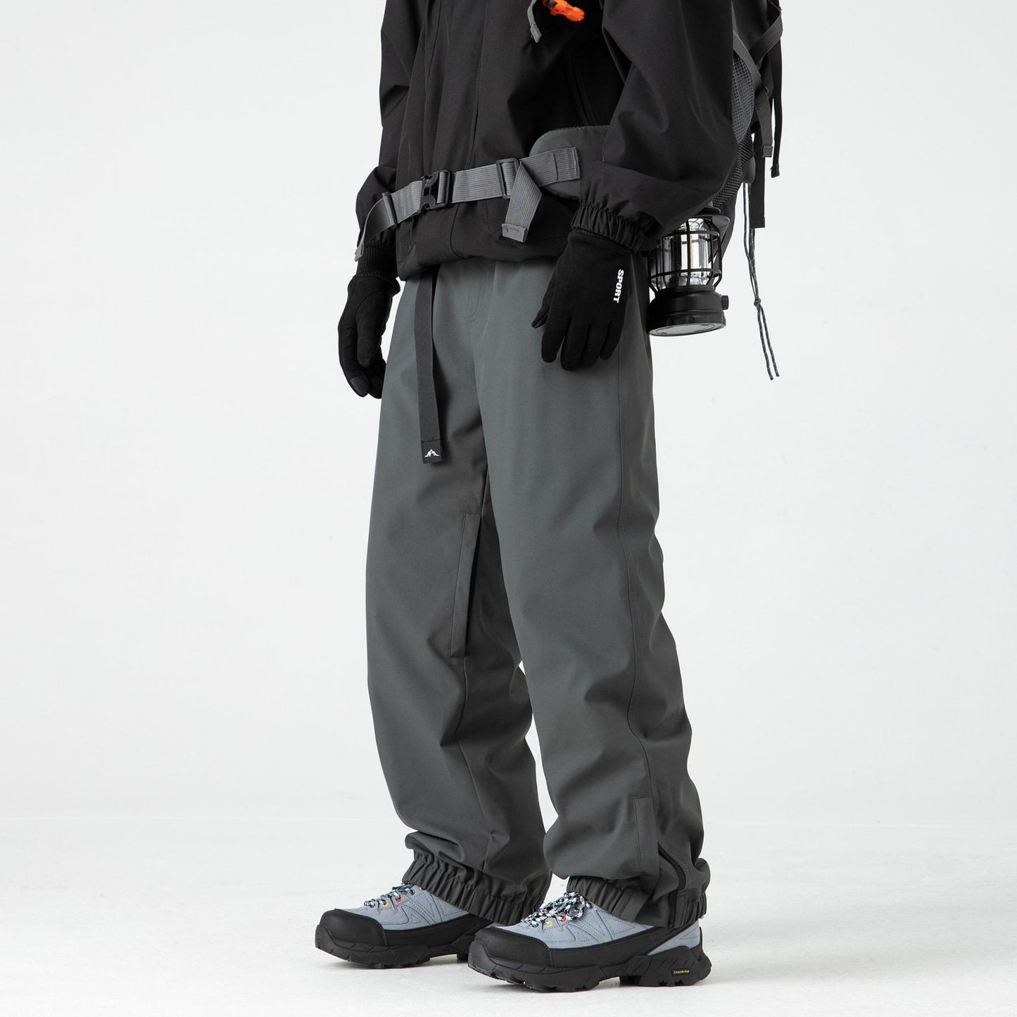 Insulated Ski Pants with Fleece Lining, Windproof Hard Shell and High Velvet Content | Ideal for Winter Sports