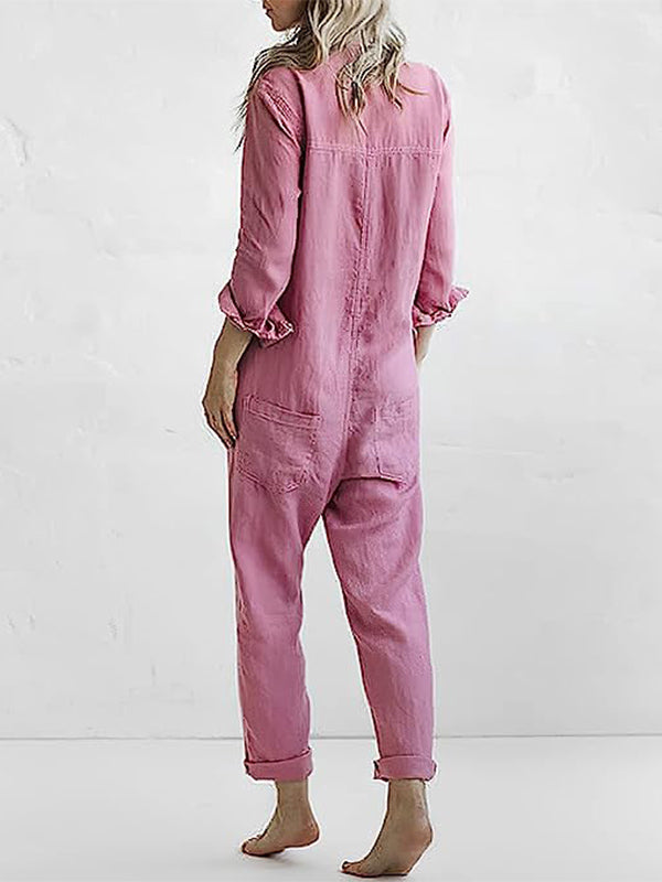 Lockerer Jumpsuit mit weitem Schnitt | Ideal für den Sommer