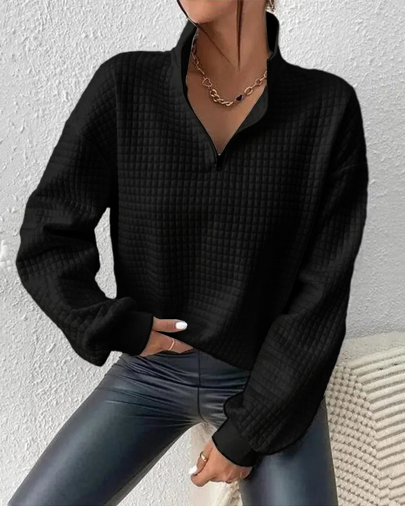 Strickpullover mit modernem Schnitt | Ideal für Herbst und Winter